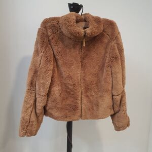 Patagonia Lunar Frost Fleece Jacket, Bearfood Tan xsmall